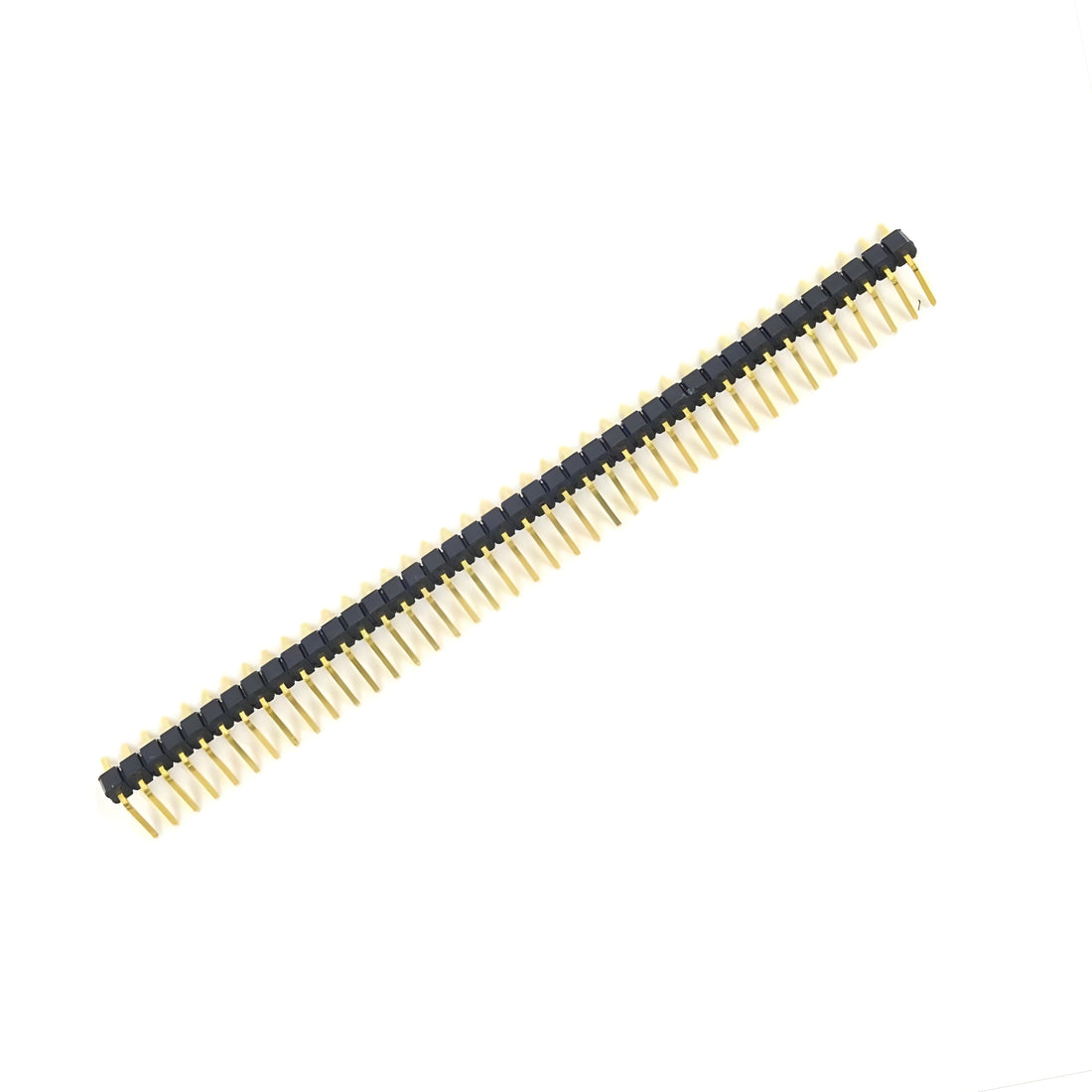 40x1 Male Pin Header 2.54mm Pitch 10mm Through Hole Connector Strip