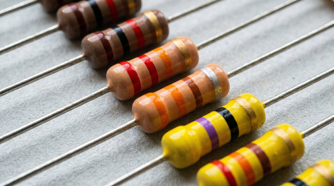 How to read 4 band and 5 band resistor color codes