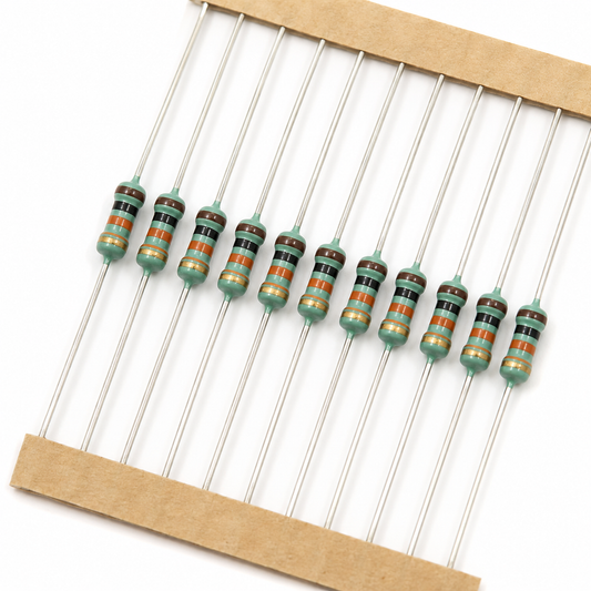 10KΩ 1/4W Carbon Film Resistor ±5% Through Hole Axial Lead Pack