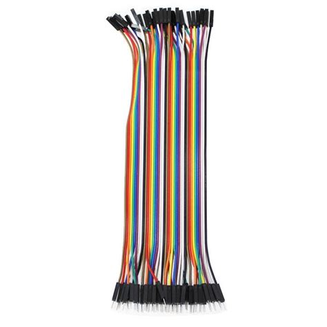 20cm male to male jumper wires breadboard cables for Arduino and ESP32, pack of 40