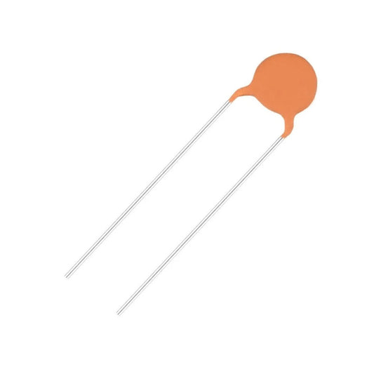 22pF 50V Ceramic Disc Capacitor Radial Through Hole ±10%