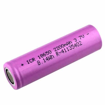18650 lithium ion battery cell for portable electronics projects