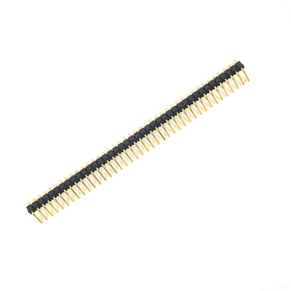 40x1 Male Pin Header 2.54mm Pitch 10mm Through Hole Connector Strip