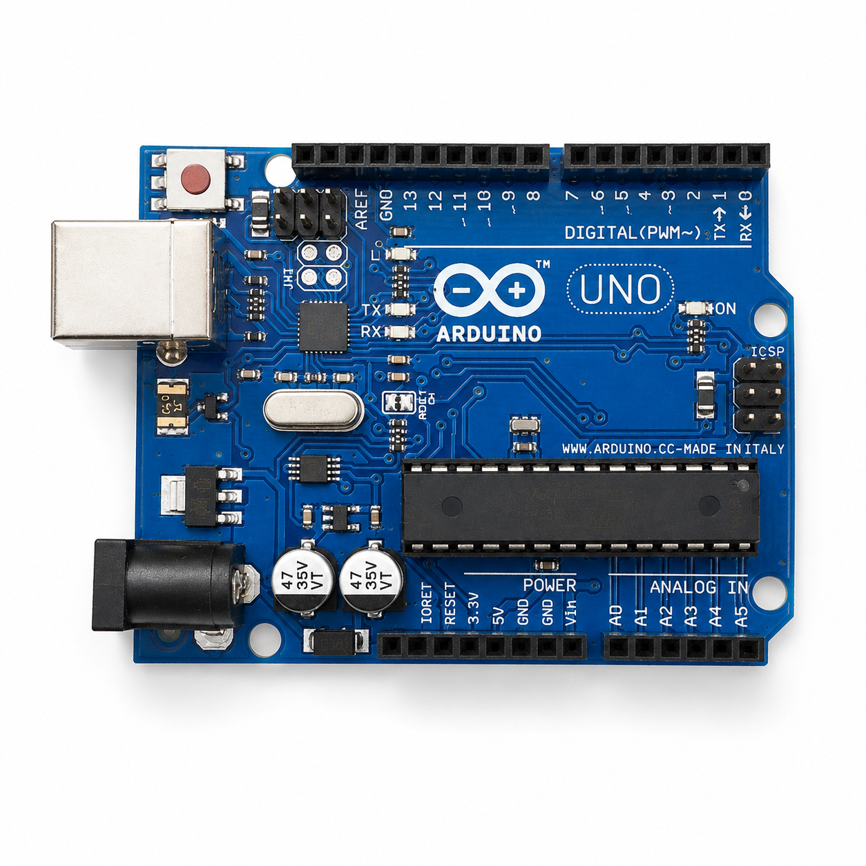 Arduino UNO R3 DIP ATmega328P Development Board- 5v USB