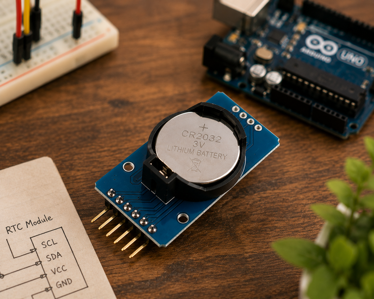 DS3231 RTC module precise real time clock I2C with AT24C02 EEPROM