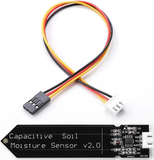 Waterproof capacitive soil moisture sensor module for Arduino and ESP32